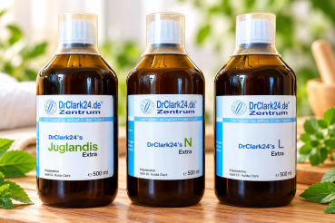 Preview: Kräuterbitter-Systemset nach Dr. Hulda Clark, Drei-Phasen-Trio (3 x 500 ml) P-L-N